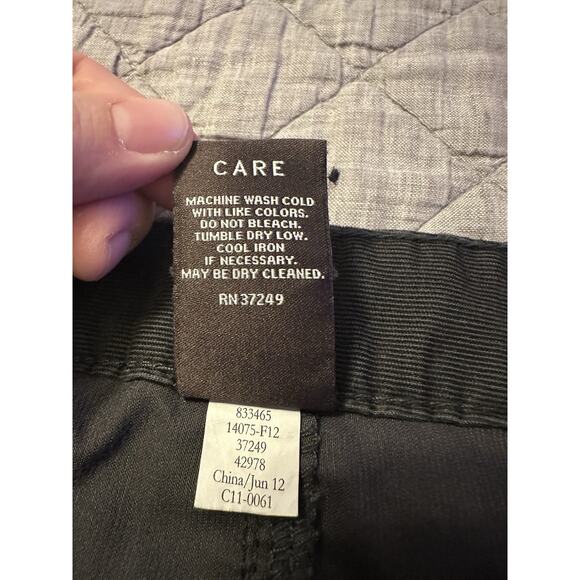 REI Women’s 16 Black Utility Cargo Skirt Hiking Outdoor Cotton Blend Gorp Core - Picture 6 of 11